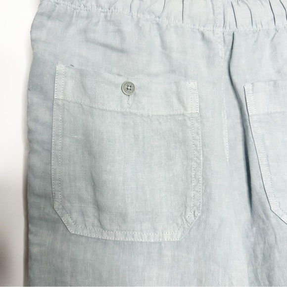 Zadig & Voltaire Pixels Linen Regular Fit Drawstring Pants 36 XS Blue luxury - Picture 8 of 16